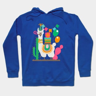 Party llama Hoodie